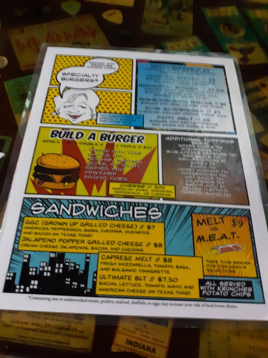 The View Tavern Menu - Image 4