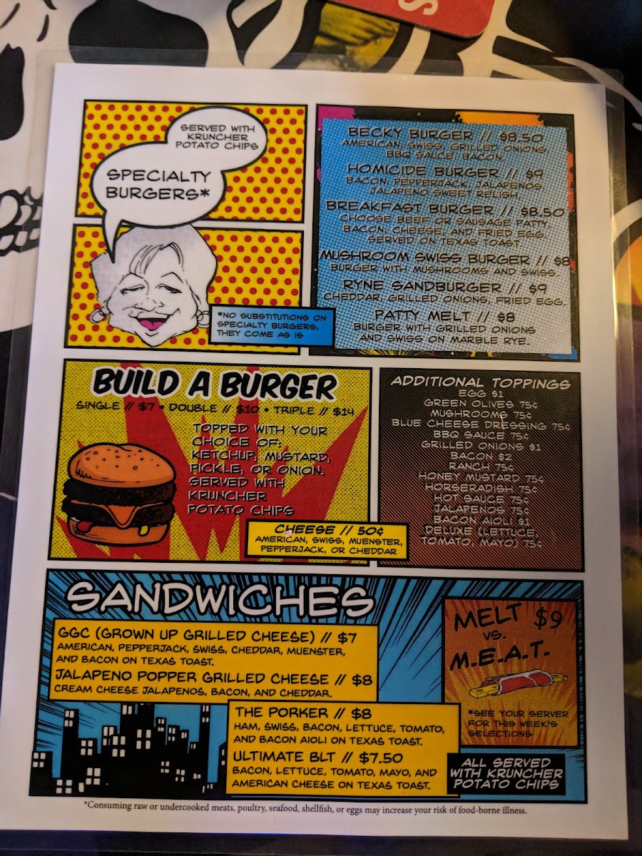 The View Tavern Menu - Image 6